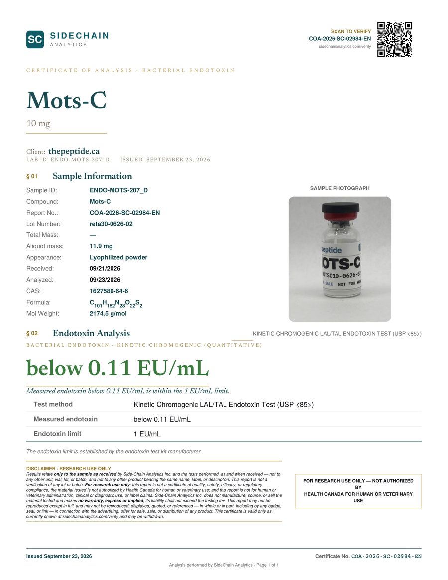 thepeptide.ca testides coa cjc/ipamorelin 10mg
